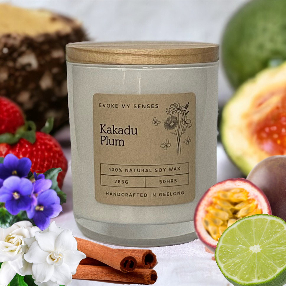 Kakadu Plum Soy Candle evoke.my.senses