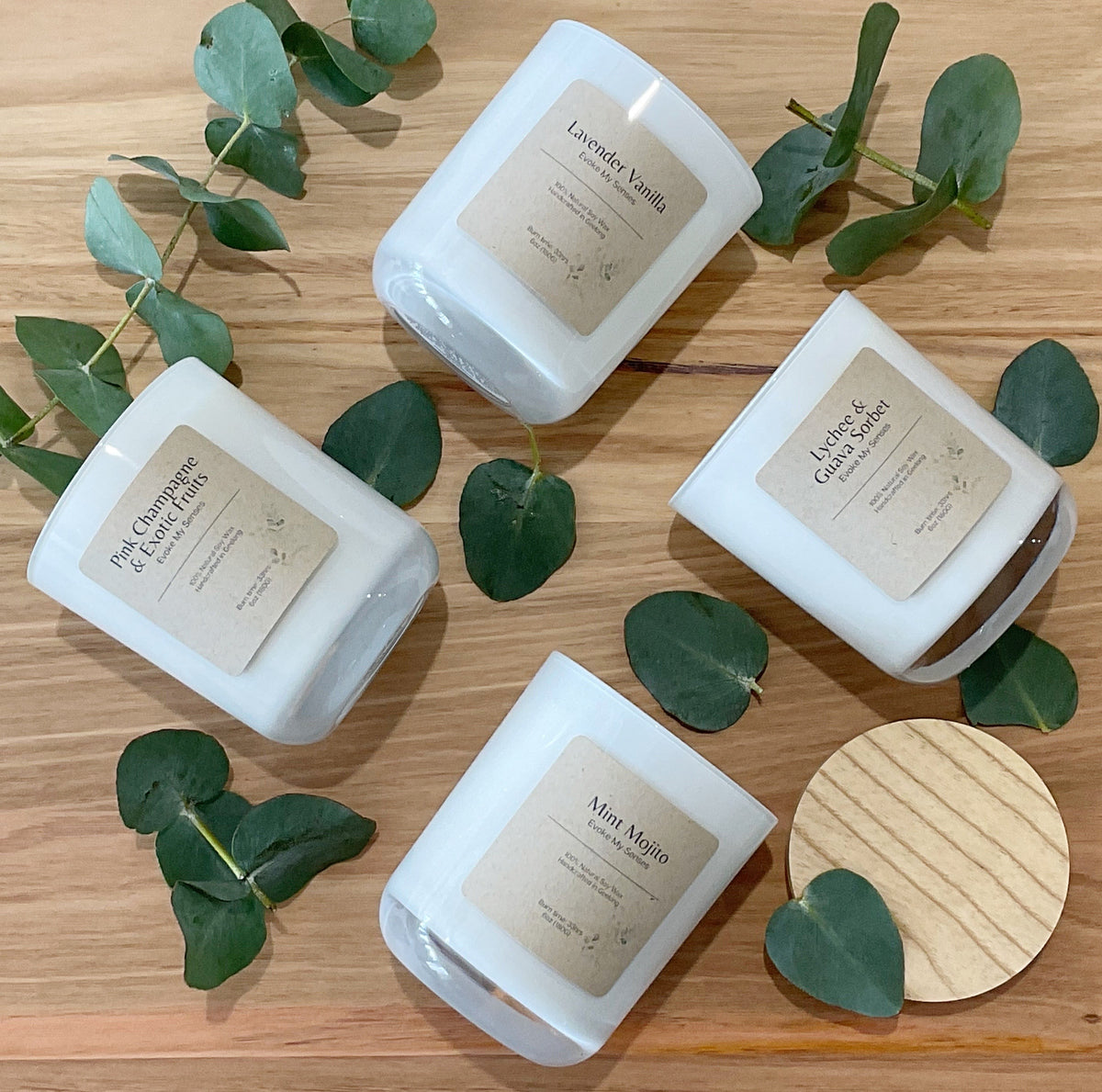 Soy Candles evoke.my.senses