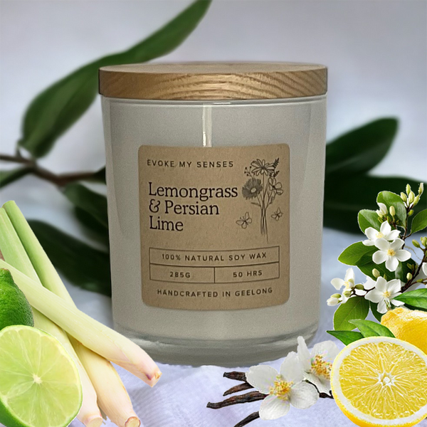 Lemongrass & Persian Lime Soy Candle