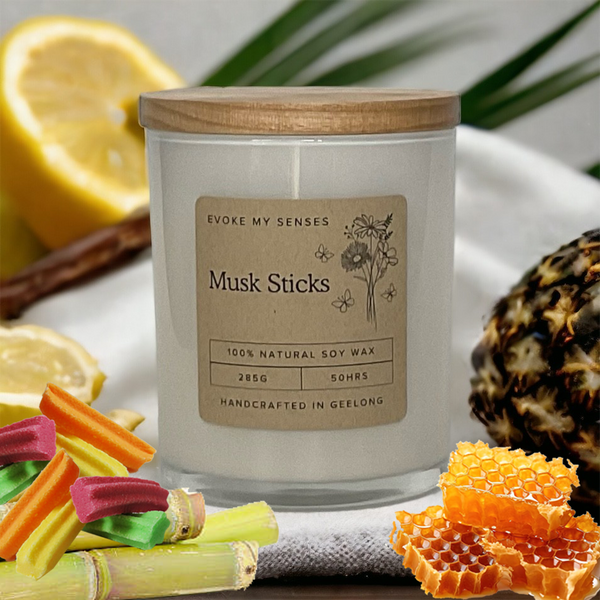Musk Sticks Soy Candle