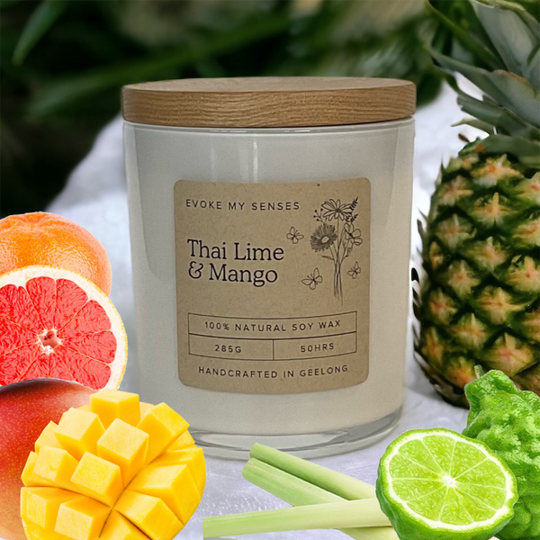 Thai Lime & Mango Soy Candle