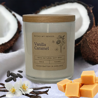 Vanilla Caramel Soy Candle