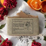 Sweet Orange & Rose Scrub Soap